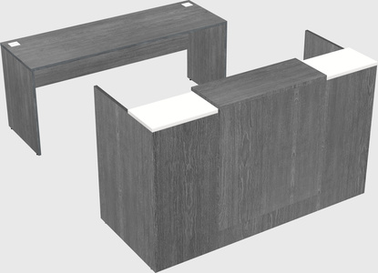 Modular reception desk