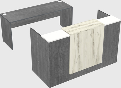 Modular reception desk