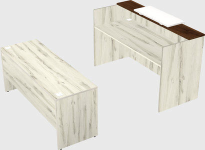 Modular reception desk