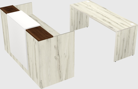 Modular reception desk