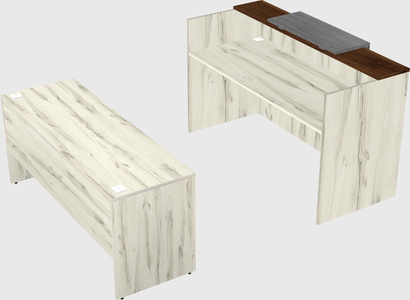 Modular reception desk