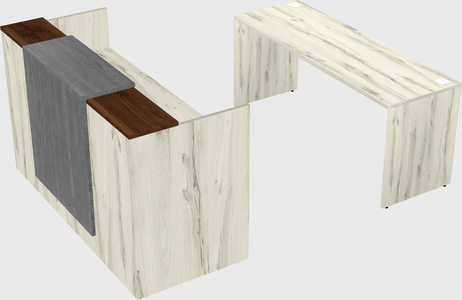 Modular reception desk