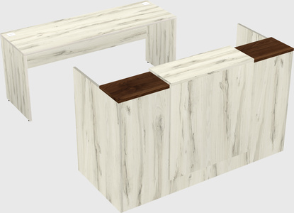 Modular reception desk