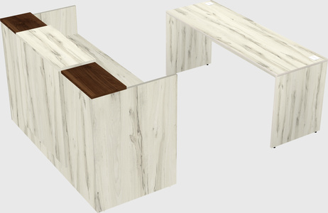 Modular reception desk