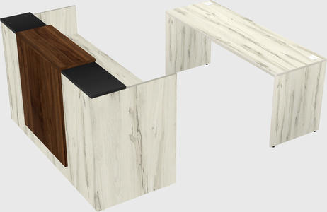 Modular reception desk
