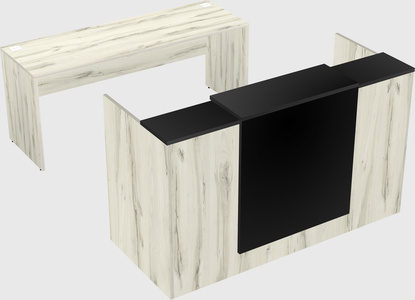 Modular reception desk
