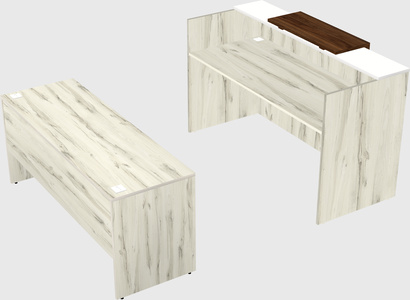 Modular reception desk