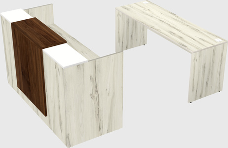 Modular reception desk