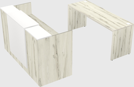 Modular reception desk