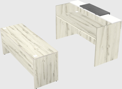 Modular reception desk