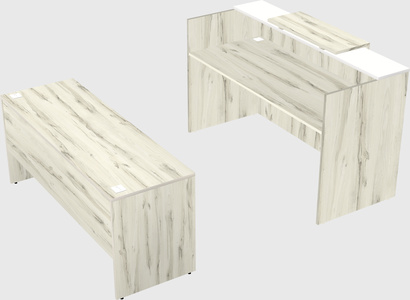 Modular reception desk