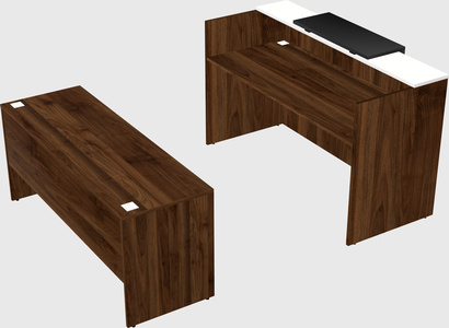 Modular reception desk