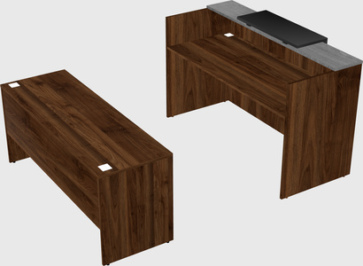 Modular reception desk