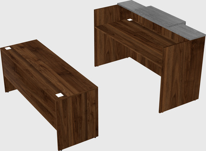 Modular reception desk
