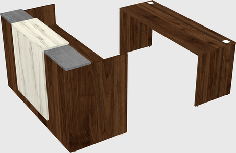 Modular reception desk