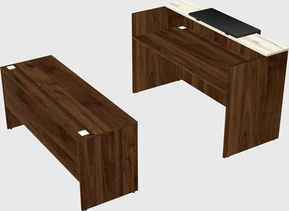 Modular reception desk