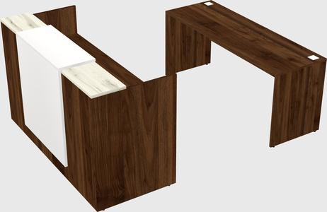 Modular reception desk