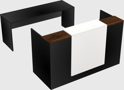 Modular reception desk