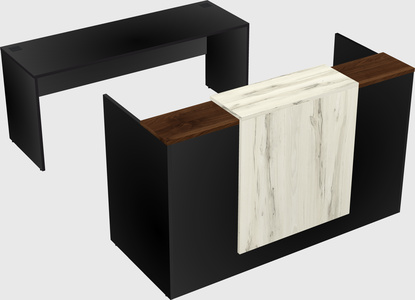 Modular reception desk