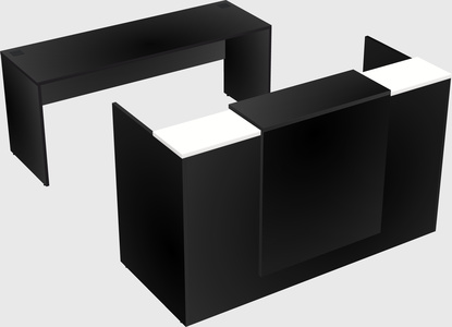 Modular reception desk