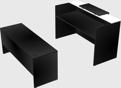 Modular reception desk