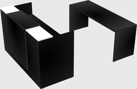 Modular reception desk