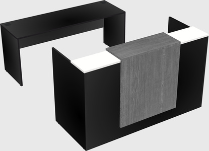 Modular reception desk