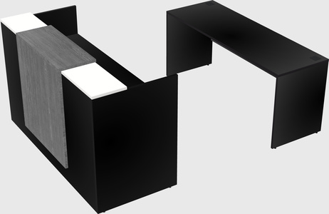 Modular reception desk