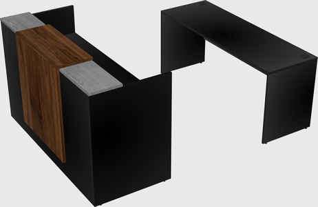 Modular reception desk