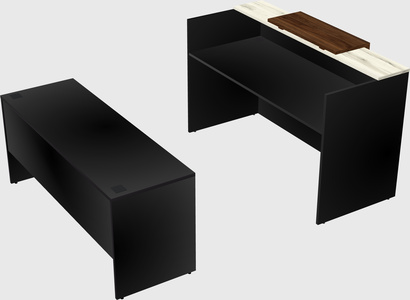 Modular reception desk