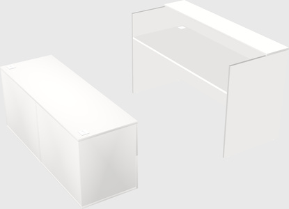 Modular reception desk