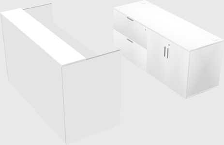 Modular reception desk