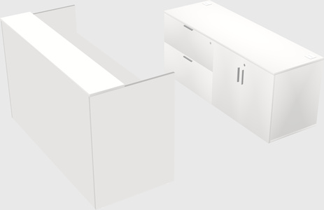 Modular reception desk