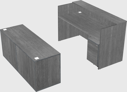 Modular reception desk