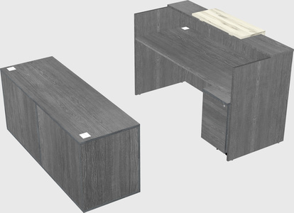 Modular reception desk