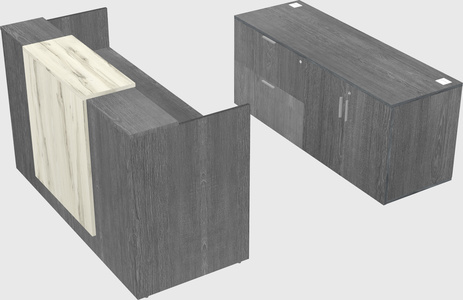Modular reception desk