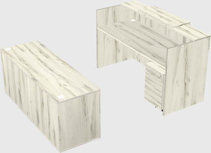 Modular reception desk