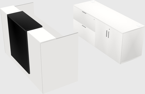 Modular reception desk