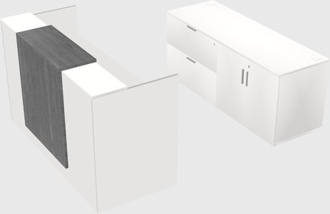 Modular reception desk