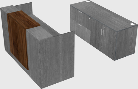 Modular reception desk