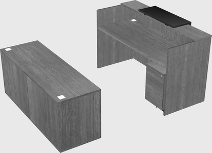 Modular reception desk