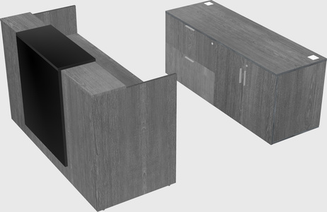 Modular reception desk