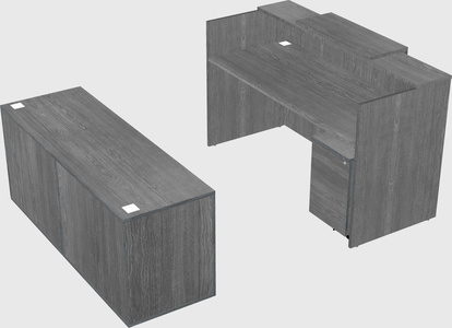 Modular reception desk