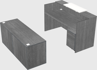 Modular reception desk