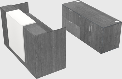 Modular reception desk