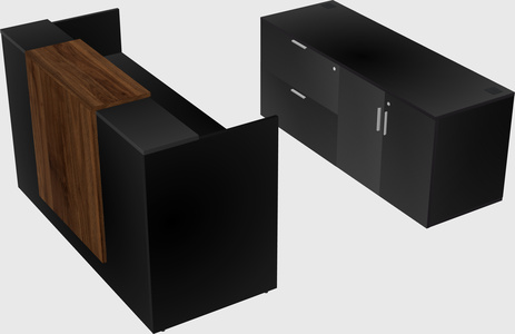 Modular reception desk