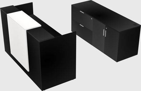 Modular reception desk