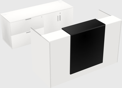 Modular reception desk