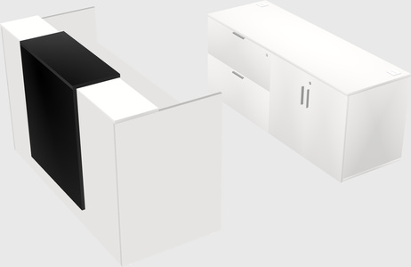Modular reception desk