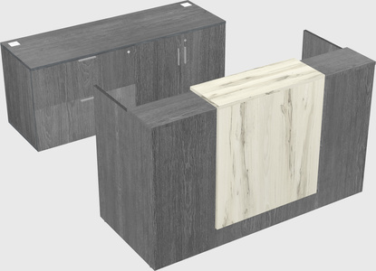 Modular reception desk